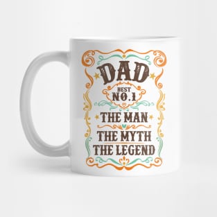 Dad the man the myth the legend Mug